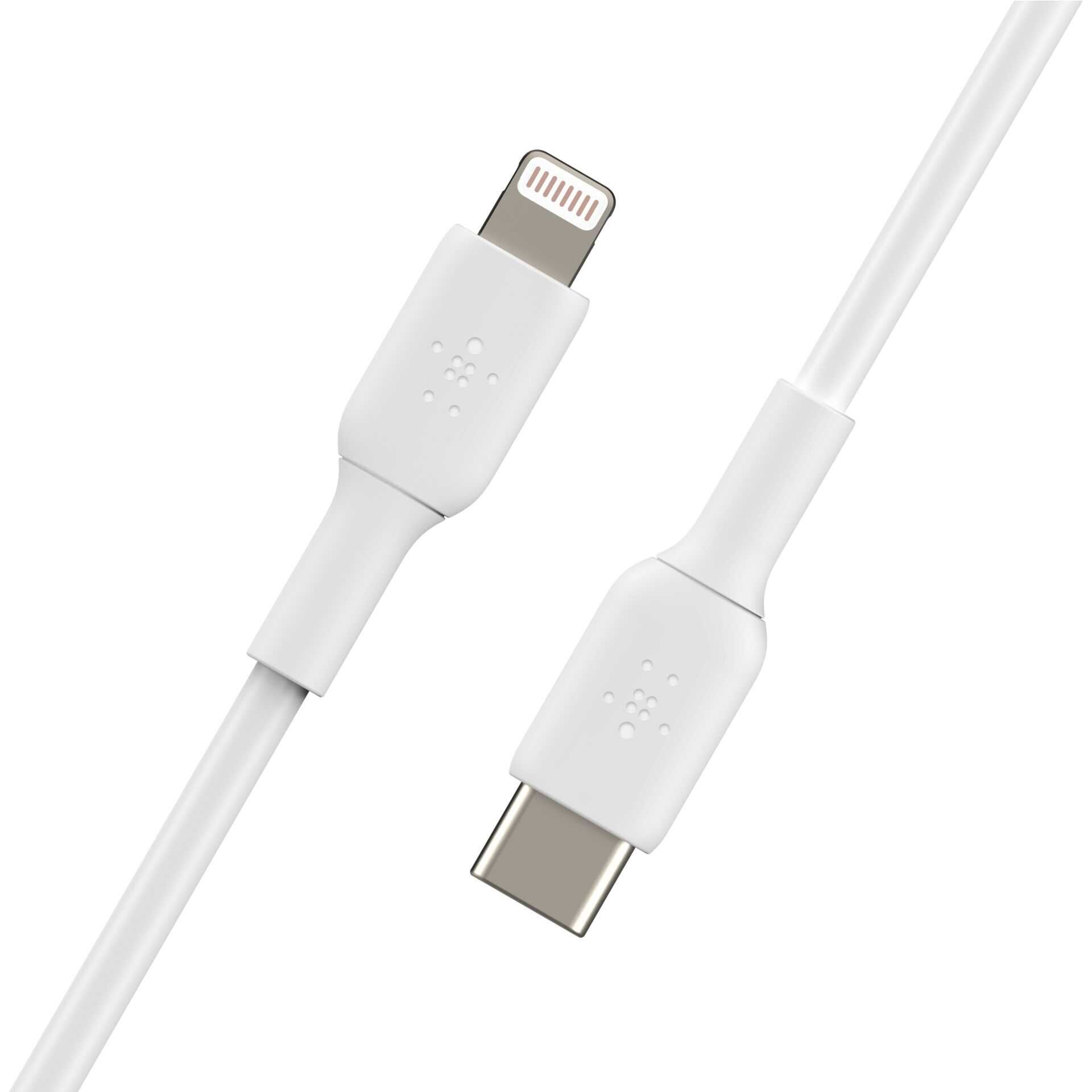 Belkin BOOST Charge Lightning a. USB-C Kabel 2m weiß CAA003bt2MWH