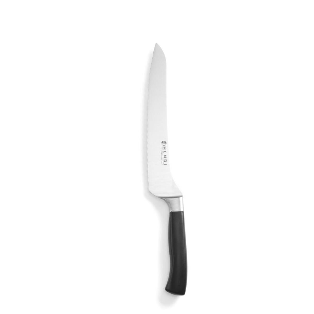 HENDI Brotmesser, Profi Line, angehoben, Schwarz, (L)340mm