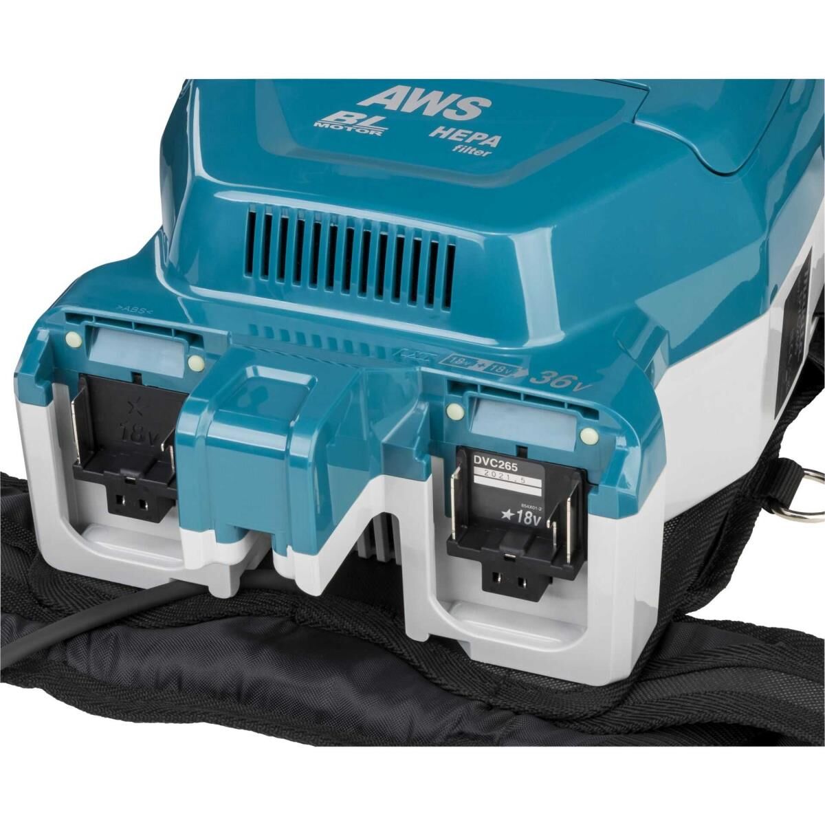 Makita DVC265ZXU - Staubsauger - Rucksack - Beutel