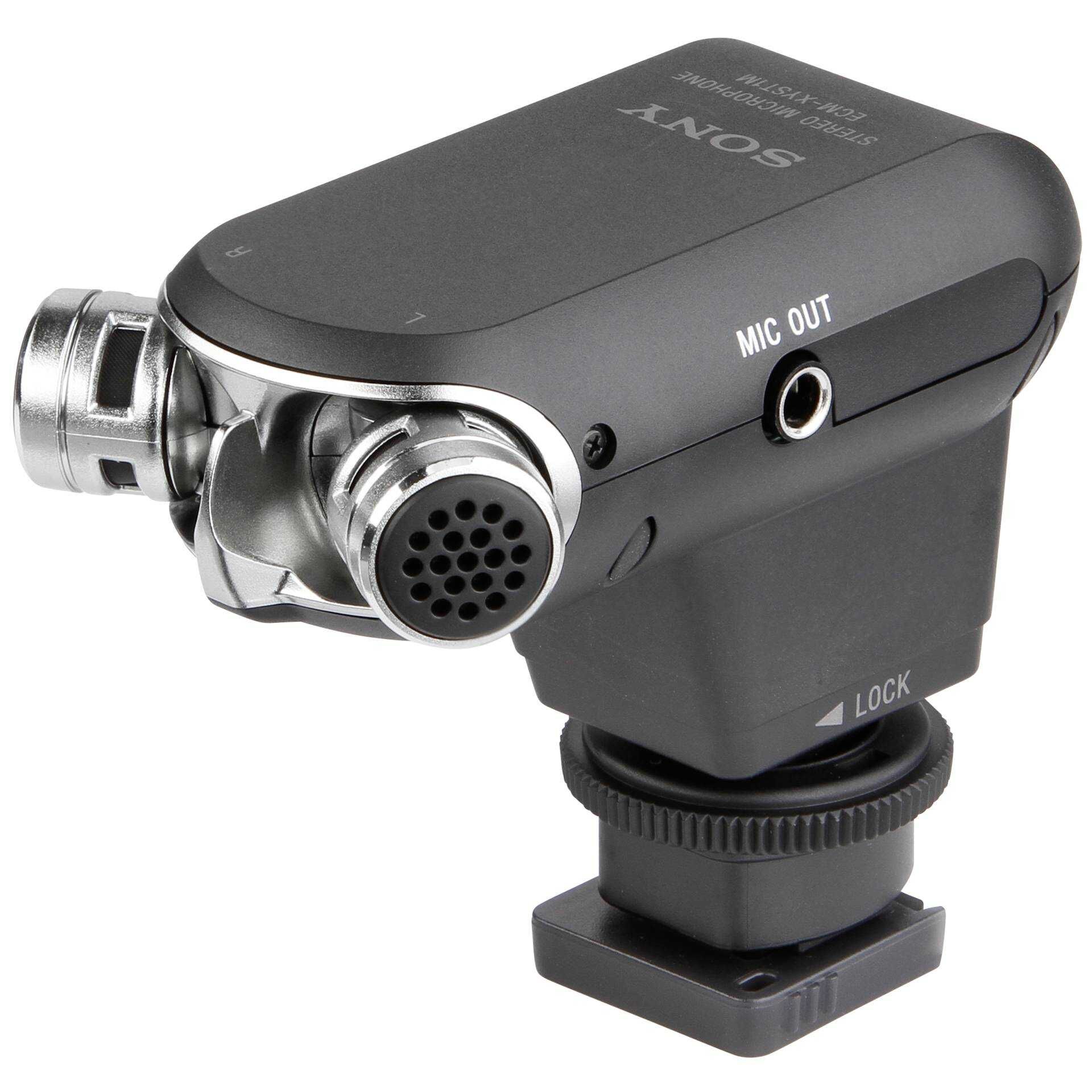 Sony ECM-XYST1M - Mikrofon - für Sony ZV-1; Cyber-shot DSC-RX10; Handycam FDR-AX43, AX45, AX60; a6100; a6400; a6600; a9 II