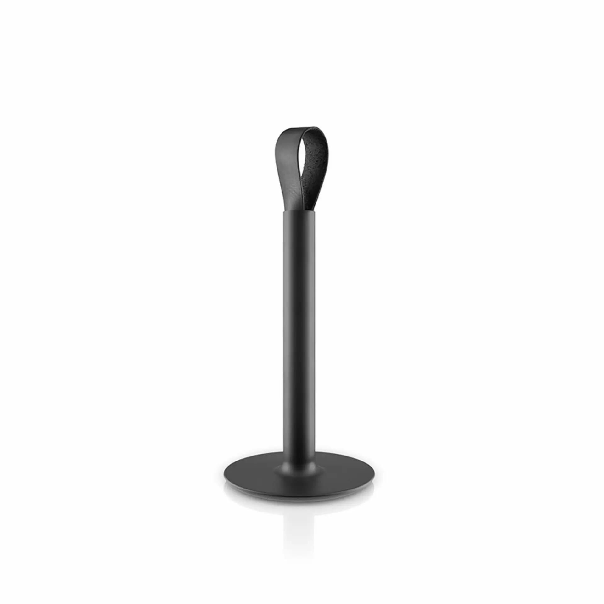 Eva Solo Küchenrollen-halter - Schwarz - mit Lederband