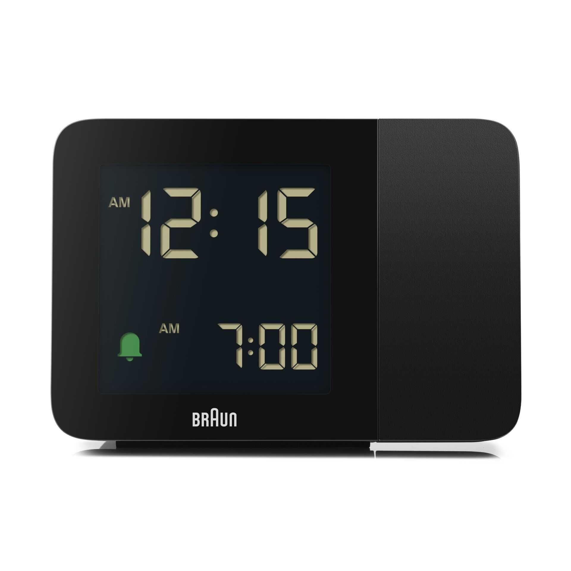 Braun BC 015 B-DCF Funk Projektionswecker schwarz