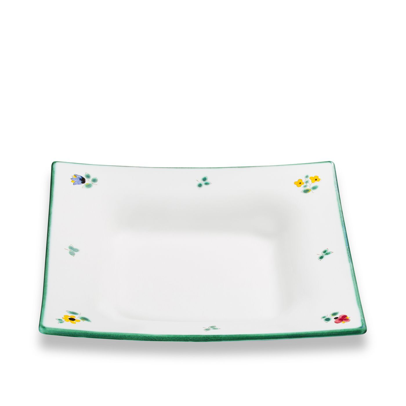 Gmundner Keramik Streublumen, Suppenteller Trend (20x20cm)