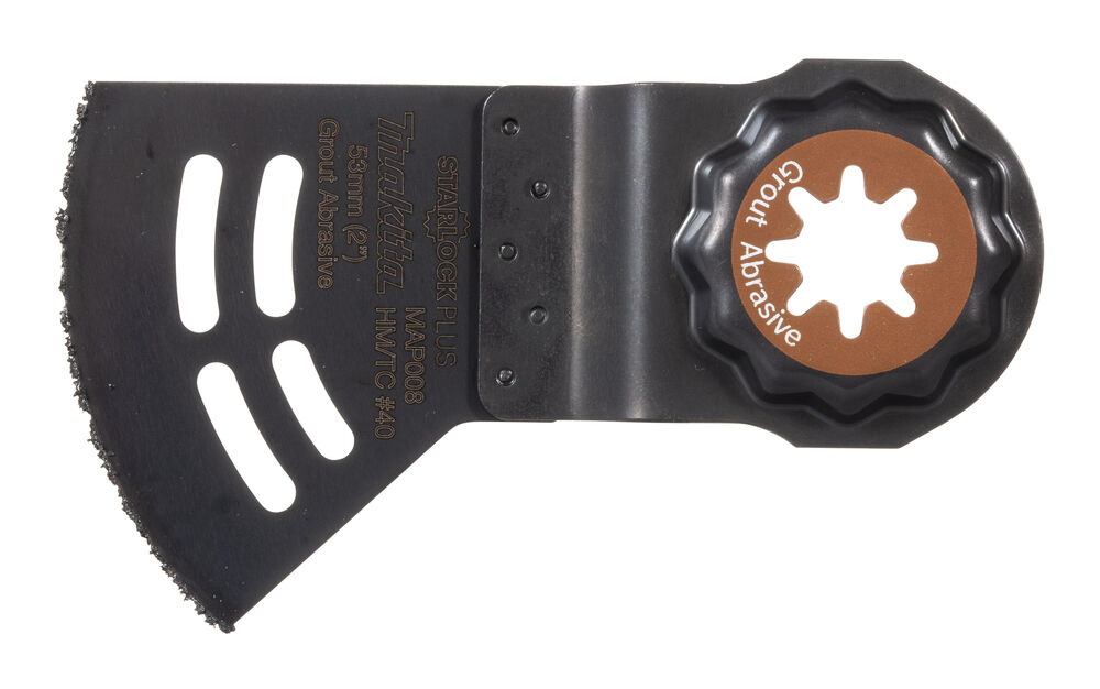 Makita Eintauchsägeblatt, 53 mm Starlock Plus • K40 • HM • MAP008 • Mörtel / Fließenkleber / Beton
