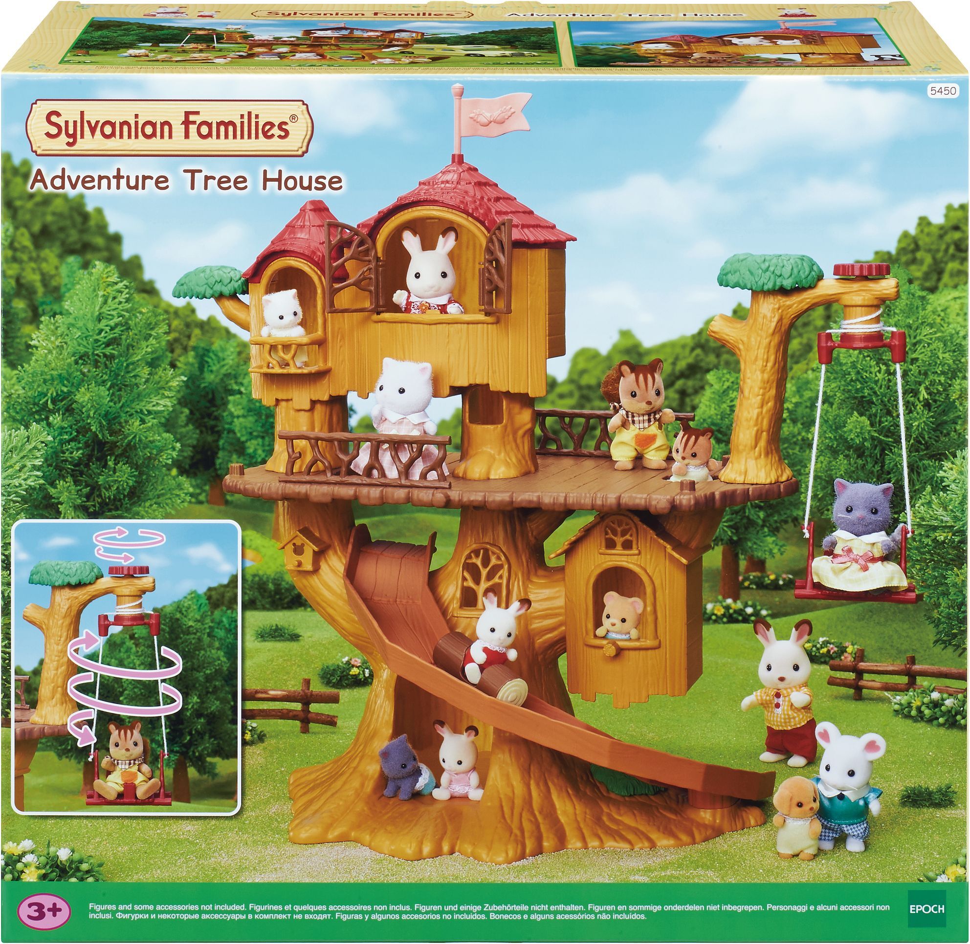 EPOCH Traumwiesen Sylvanian Families 5450 Erlebnis Baumhaus L5450
