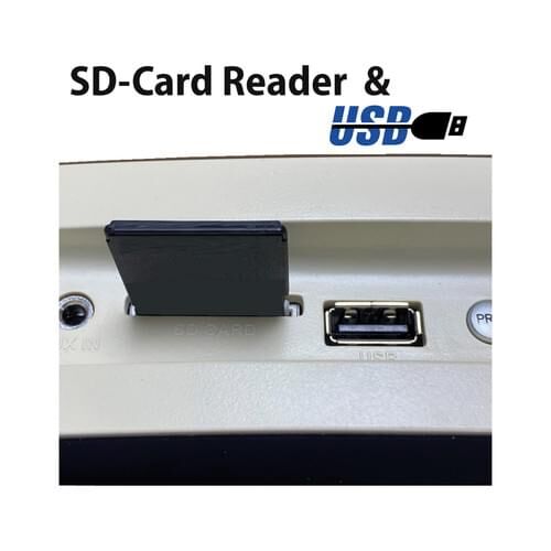 SILVA SCHNEIDER Radio 20W FM USB SD-Speicherkarte blau MONO 1965 BLAU