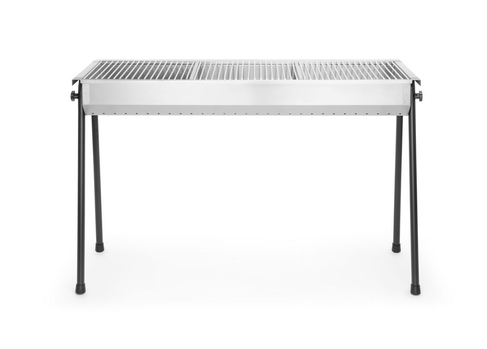 HENDI Holzkohlegrill Resto, 1145x380x(H)770mm