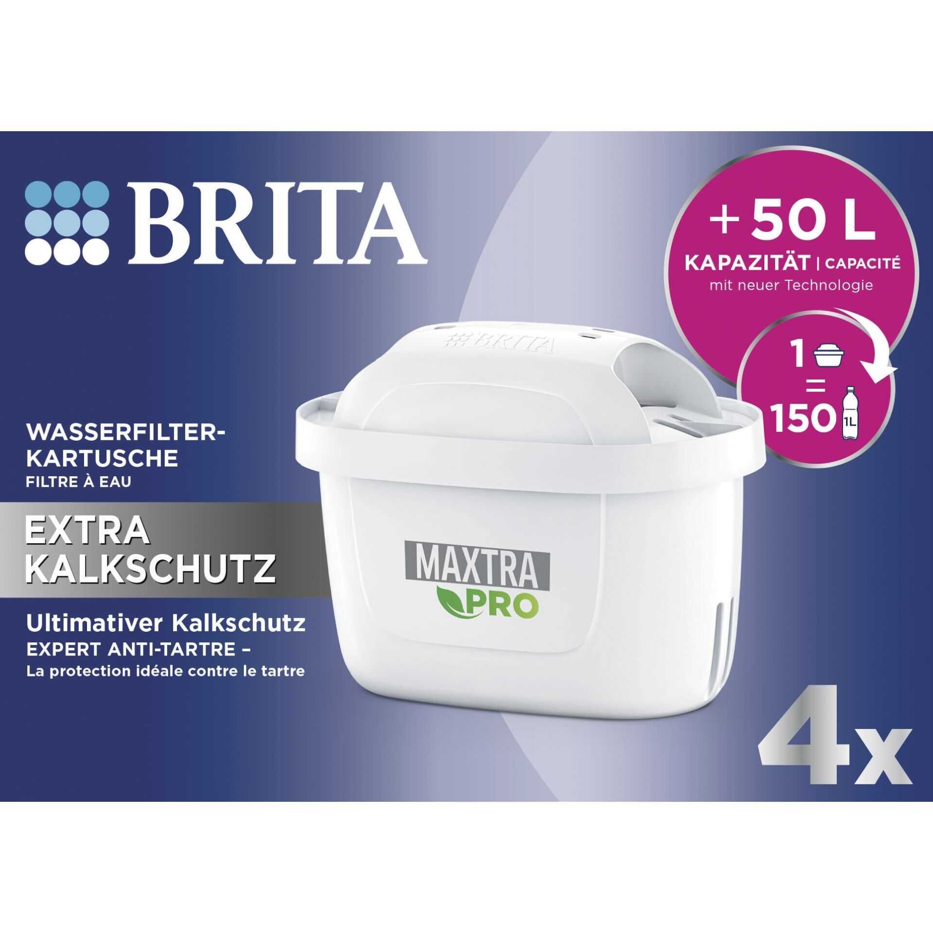 Brita MAXTRA PRO Extra Kalkschutz Pack 4