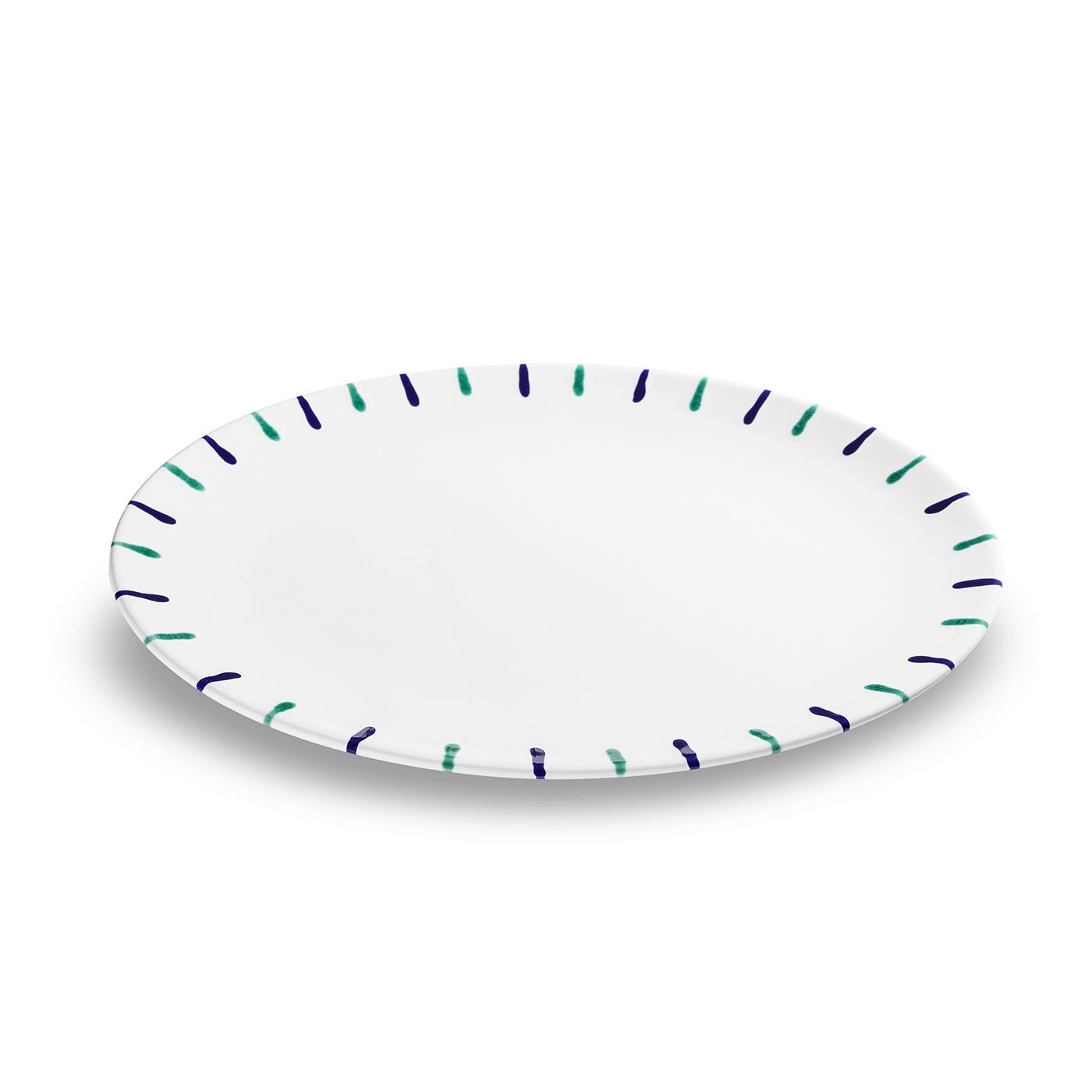 Gmundner Keramik Traunsee, Platte oval (33x26cm)