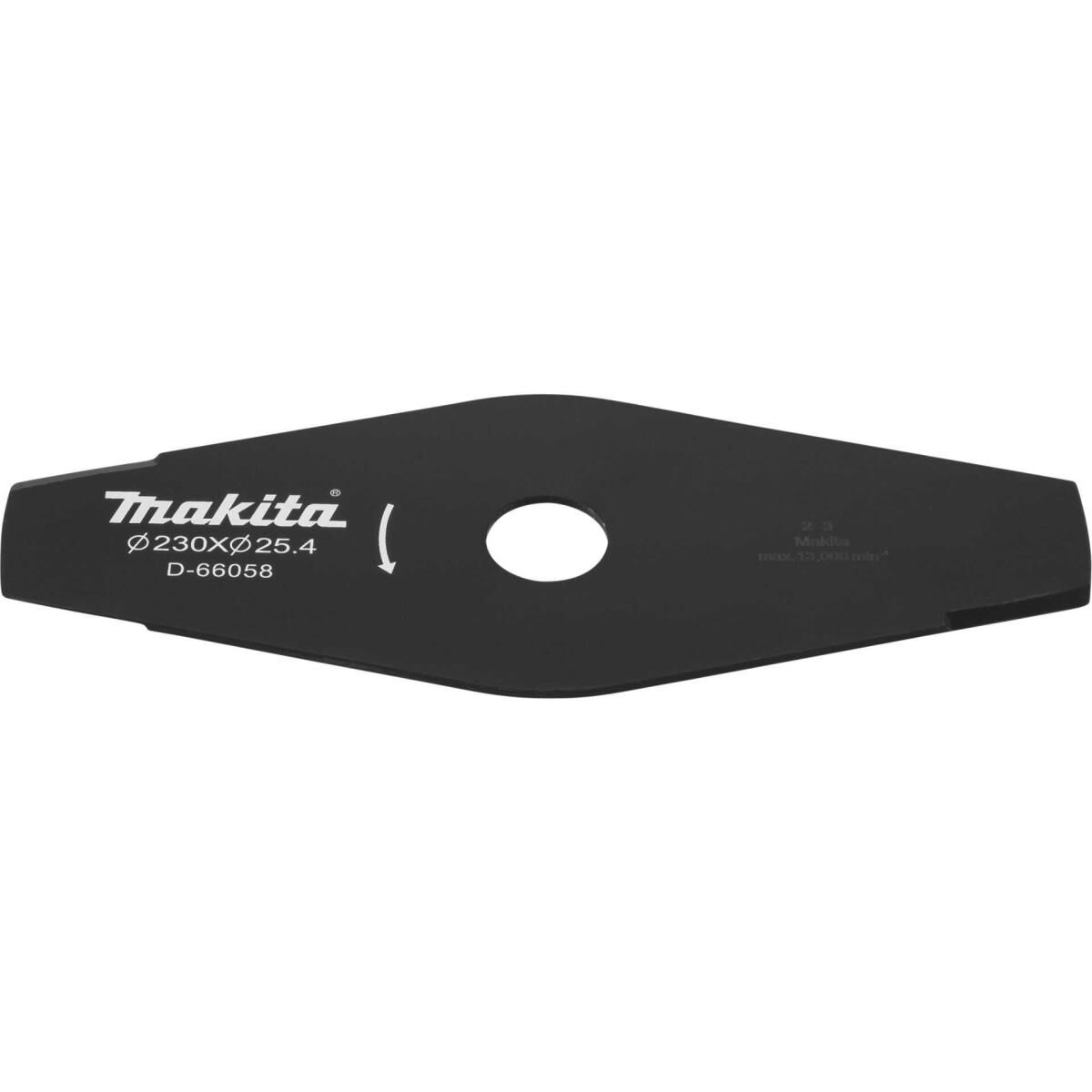 Makita - Motorsensen-Messer - für Unkräuter, trockenes Gras - 230 mm - 2 Zähne - für P/N: DUR368AZ