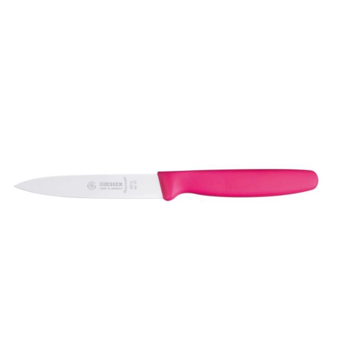 GIESSER Gemüsemesser glatt, 100 mm, pink