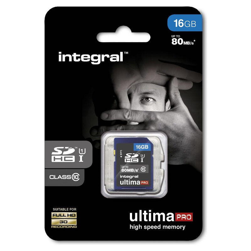 Integral SDHC Karte 16GB cl10