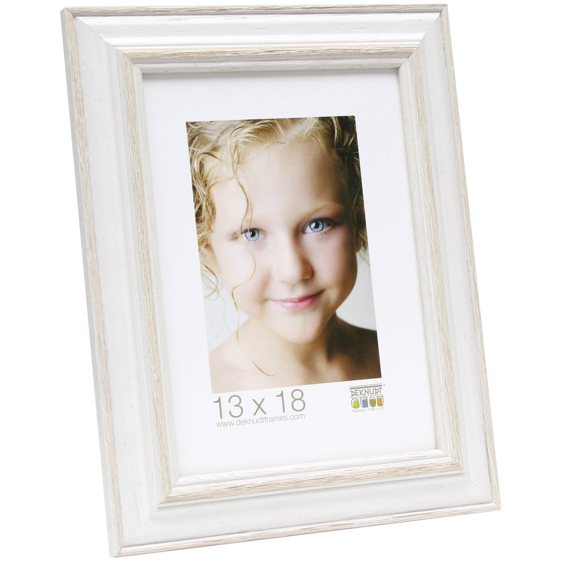 Deknudt S221H1 DIN A4    21x29,7 Holz weiß mit beige