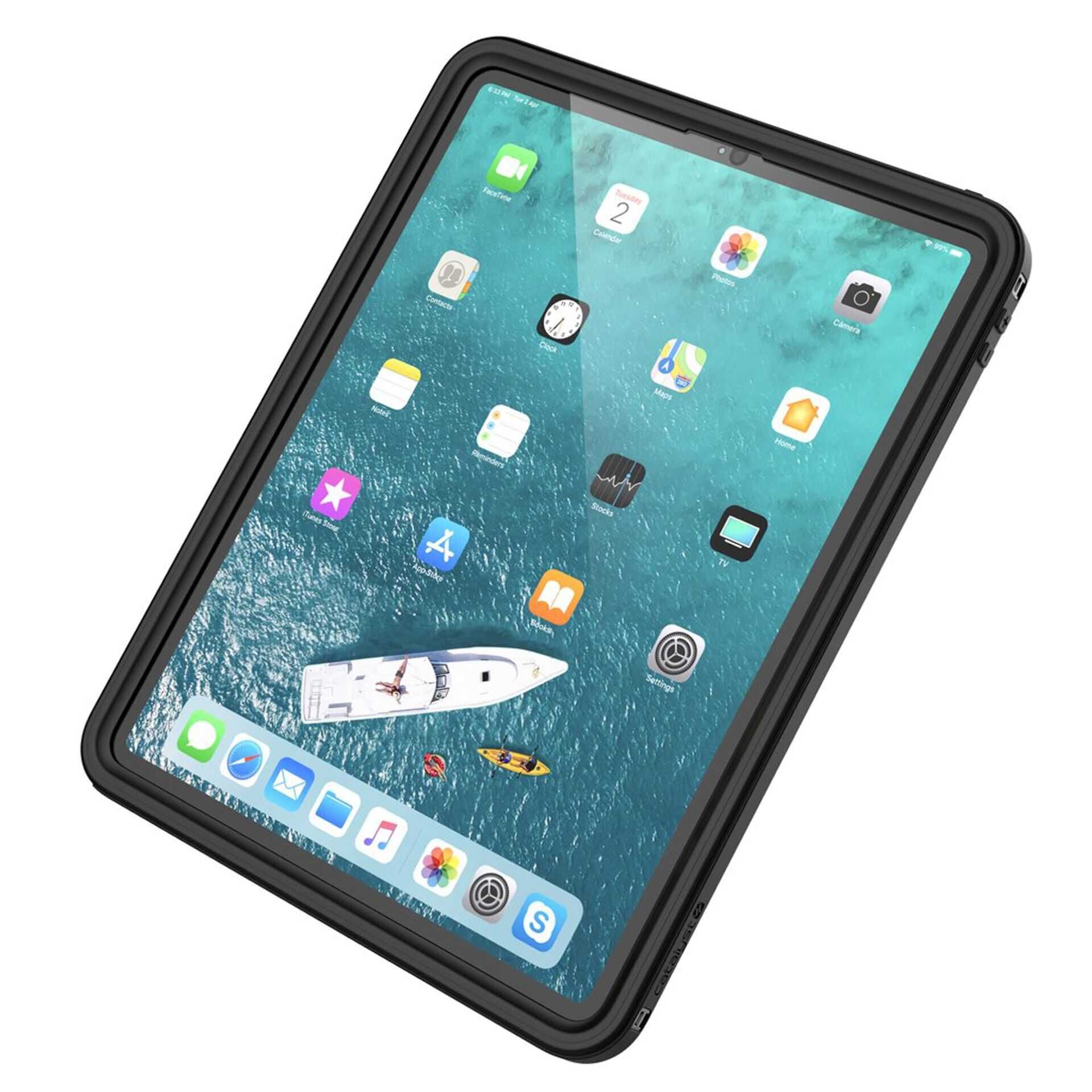 Catalyst iPad Pro 12,9  2018 Wasserdichtes Case Stealth Black