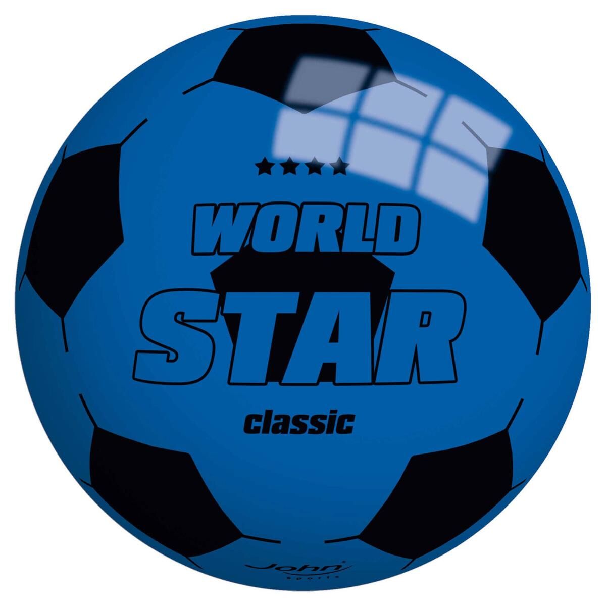 John, Fußball World Star, Ø 22 cm, Mehrfarbig