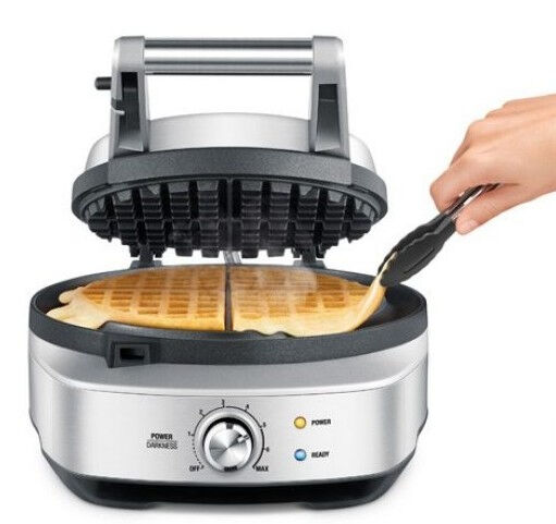SAGE Waffeleisen the No-Mess Waffle Edelstahl