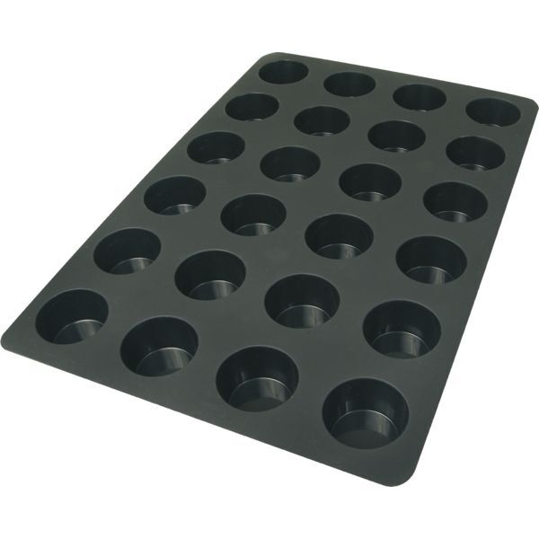 SILIKOMART Muffinform 24er, Silikon, Höhe: 39 mm, Länge: 600 mm