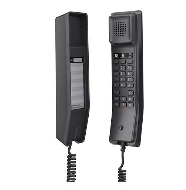 Grandstream GHP611W, IP-Telefon, Schwarz, Kabelgebundenes Mobilteil, 2 Zeilen, Gigabit Ethernet, 10,100 Mbit/s