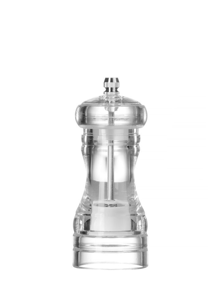 HENDI Acryl-Pfeffermühle, Transparent, ⌀50x(H)113mm