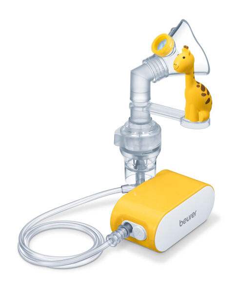 BEURER Inhalator Kids Netz 0.25ml/min Desinfektionsf.+Giraffe ge-ws IH 58 KIDS