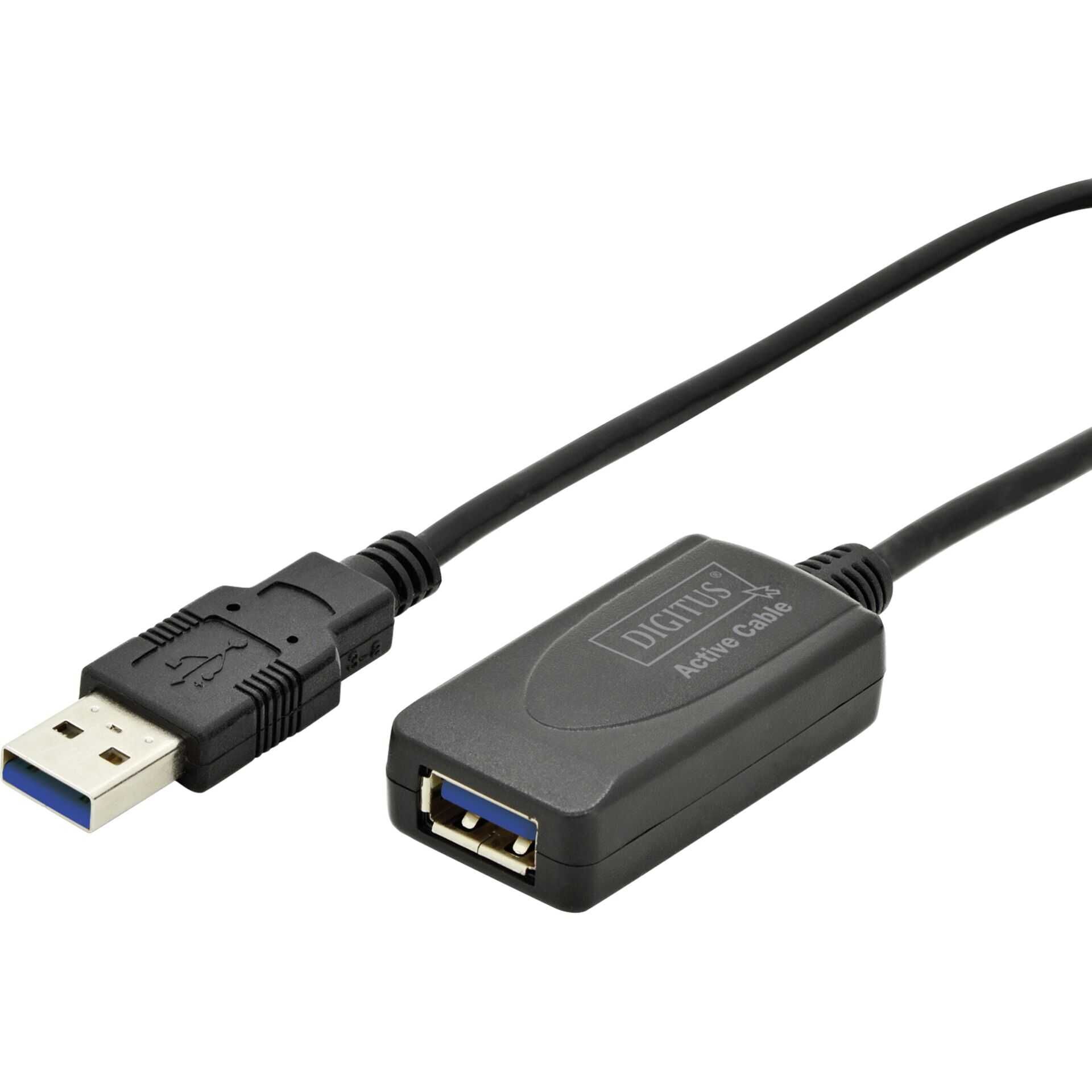 ASSMANN - USB-Verlängerungskabel - USB Typ A (W) bis USB Typ A (M) - USB 3.0 - 5 m - aktiv