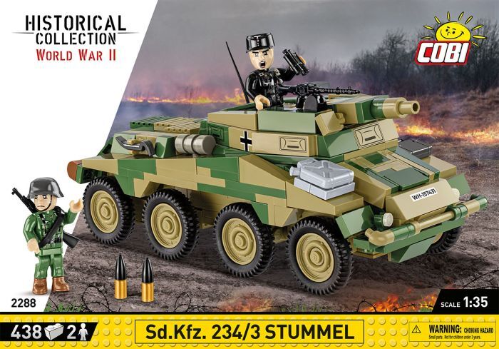 Cobi Cobi 2288 Sd.Kfz 234/3 Stummel 2288