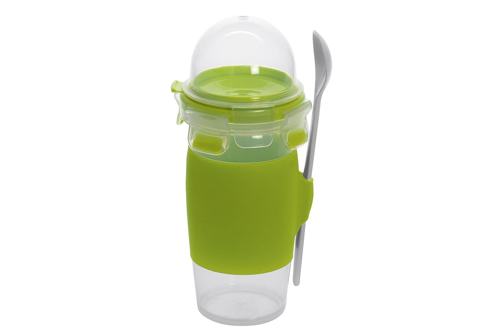 EMSA Yoghurt Mug Clip & Go 0,45l mit Löffel