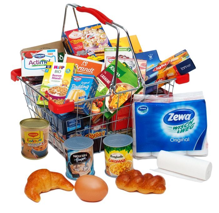 Chr. Tanner small foot Einkaufskorb Metall 9559