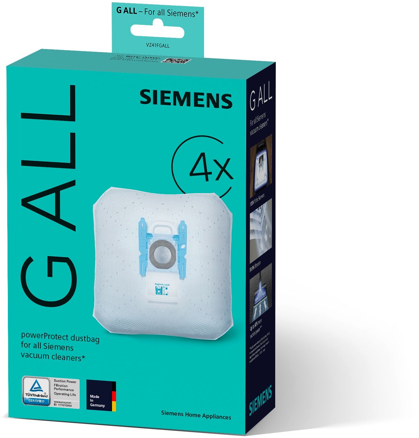 Siemens Staubbeutel VZ41FGALL Micro FIlter