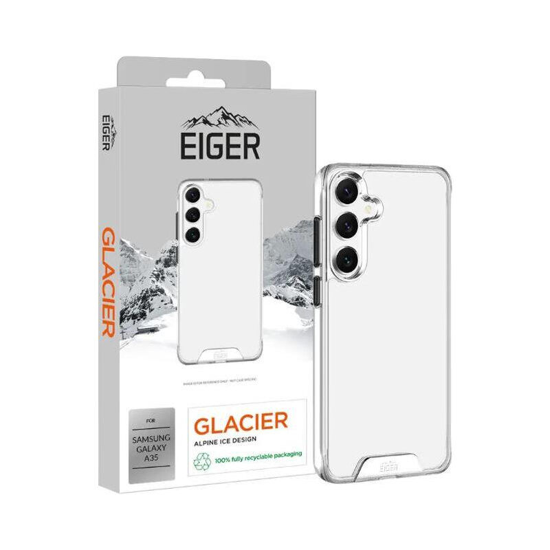 Eiger Glacier Case Samsung A35 clear (transparent, clear)