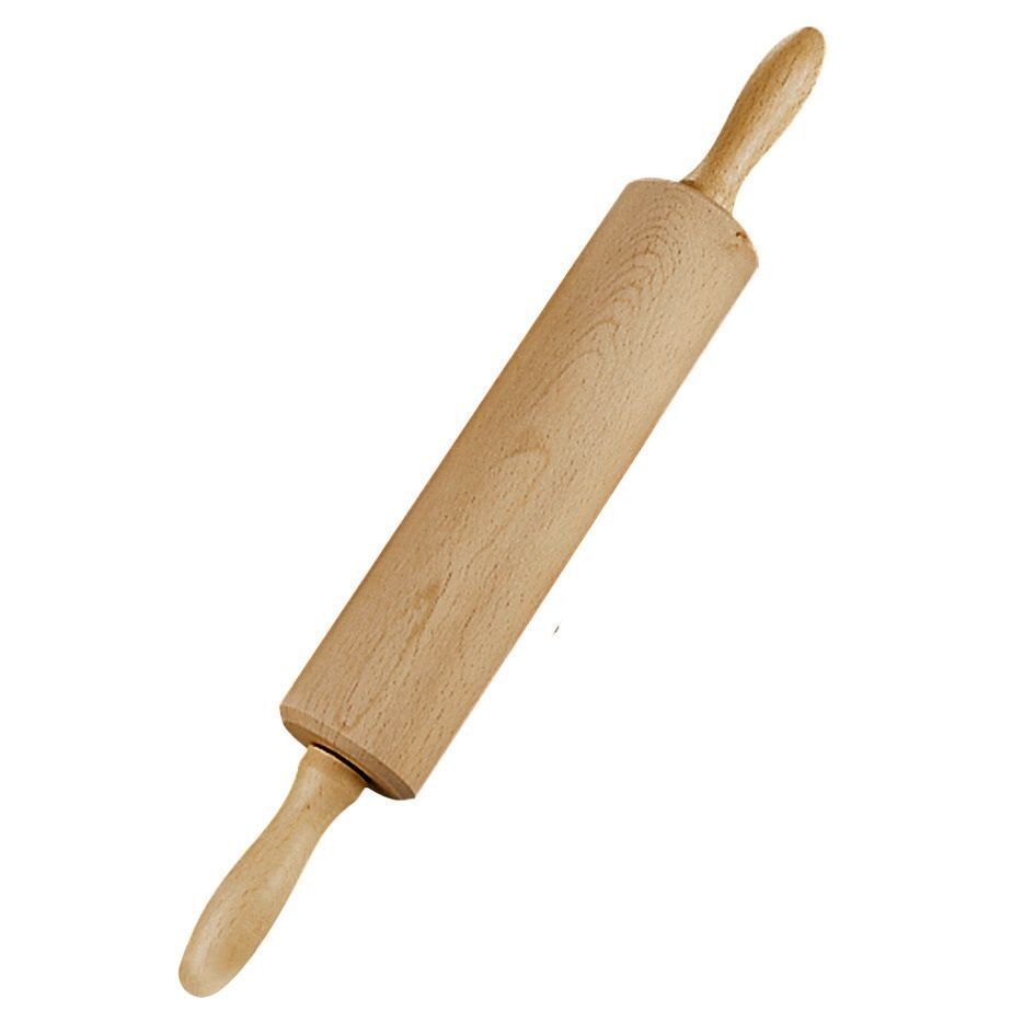 Städter Teigrolle ø 5,5 cm / L 25 cm mit Kugellager und Ei