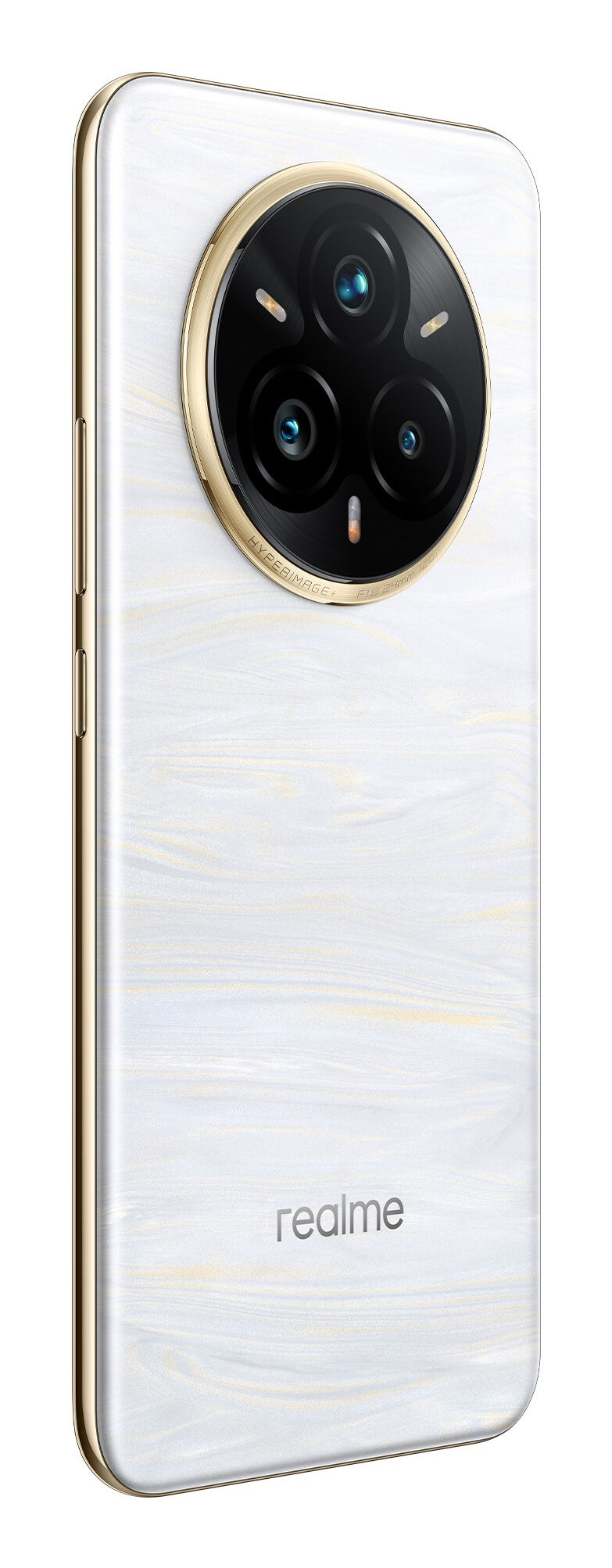 Realme 14 Pro+ 5G, 17,4 cm (6.83"), 12 GB, 512 GB, 50 MP, Android 15, Perleffekt, Weiß