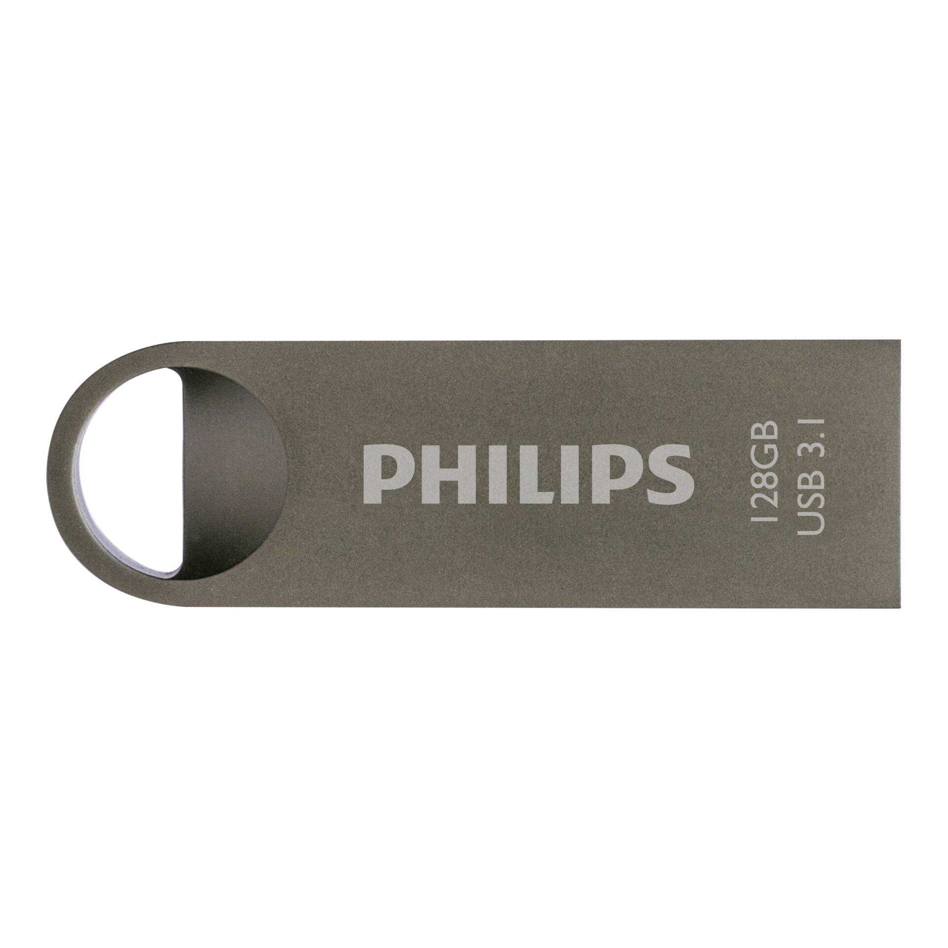 Philips FM12FD165B Moon edition 3.1 - USB-Flash-Laufwerk - 128 GB - USB 3.1