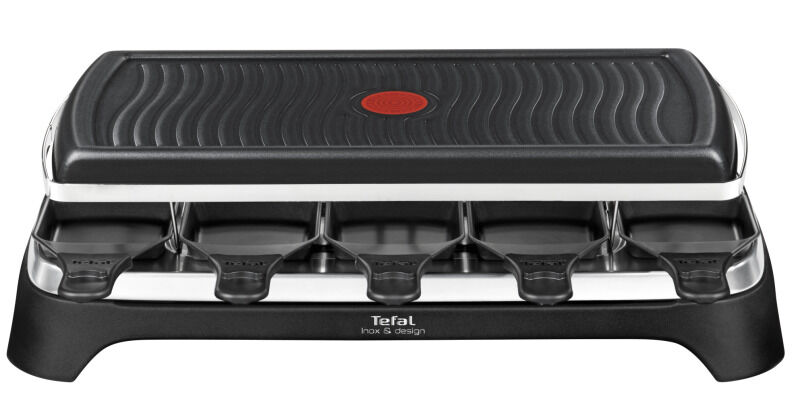 Tefal Raclette Grill 10 schwarz RE4588