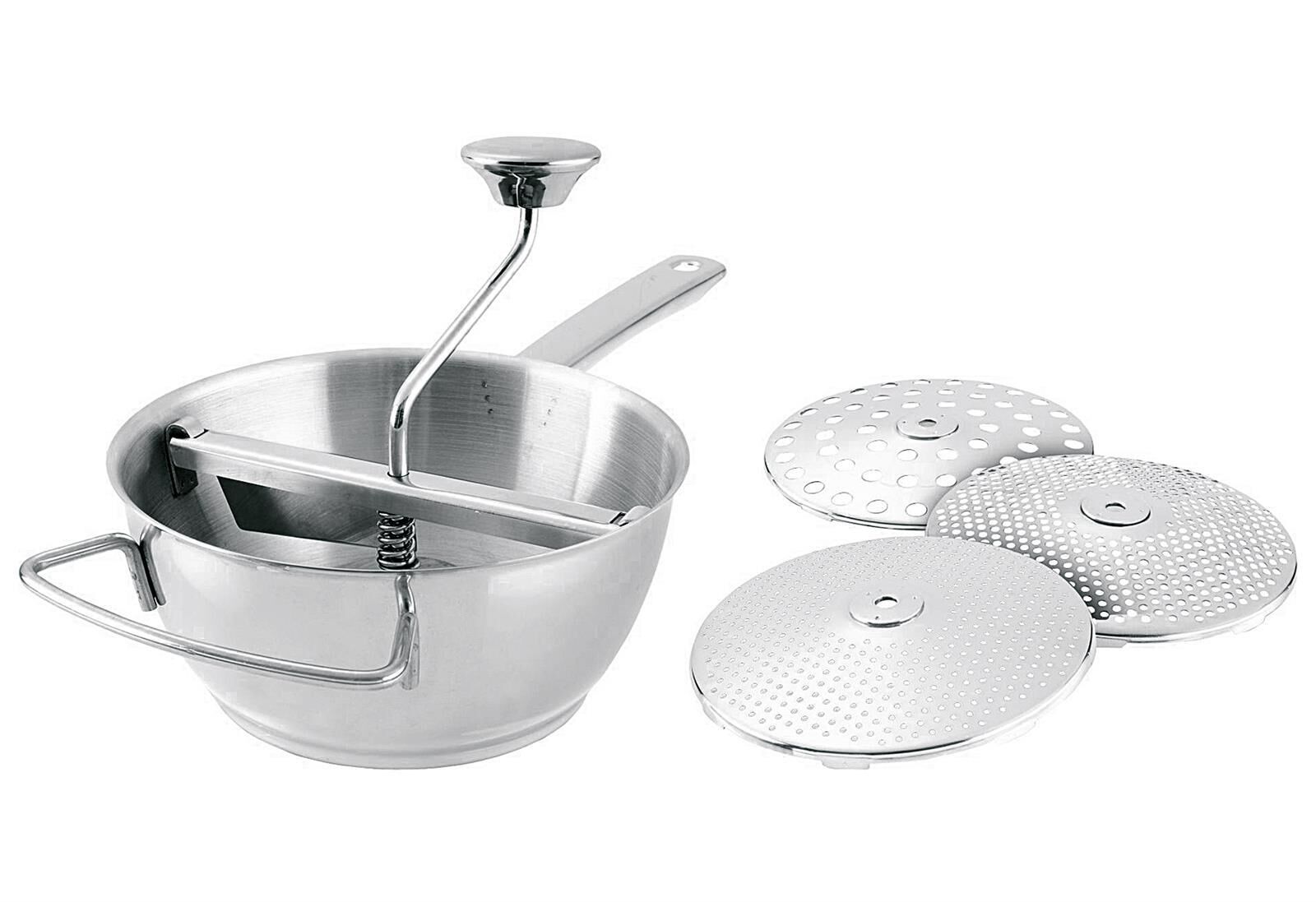 GSD Passiermaschine mit 3 Scheiben Ø20cm