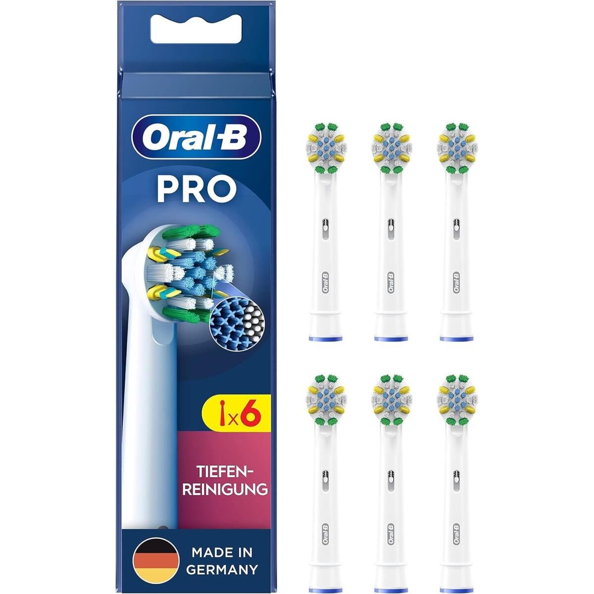 Oral-B Aufsteckbürsten Pro Tiefenreinigung 6er
