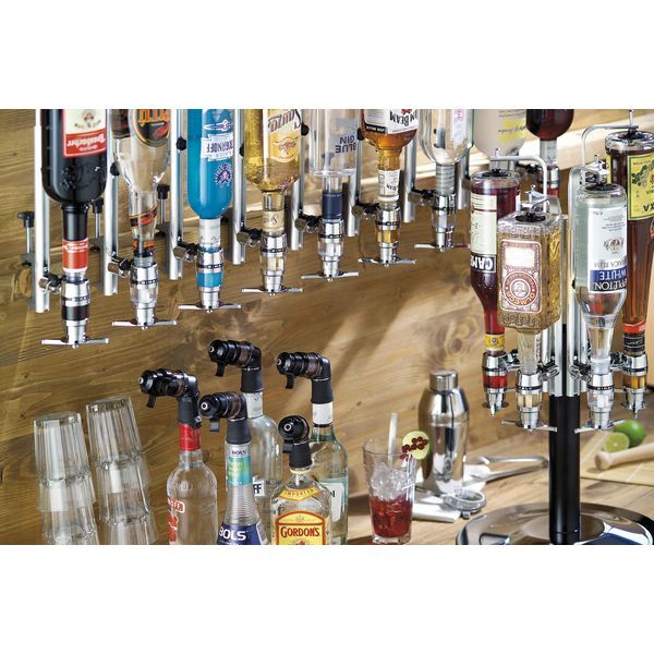 GIHALE  Getränkeportionierer 2 cl, verchromt,   mit Zählwerk