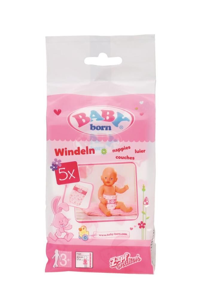 Baby Born, Windeln