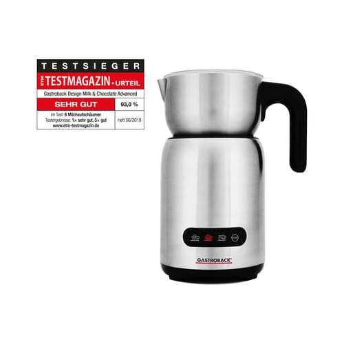 Gastroback Design Milk & Chocolate Advanced Milchaufschäumer