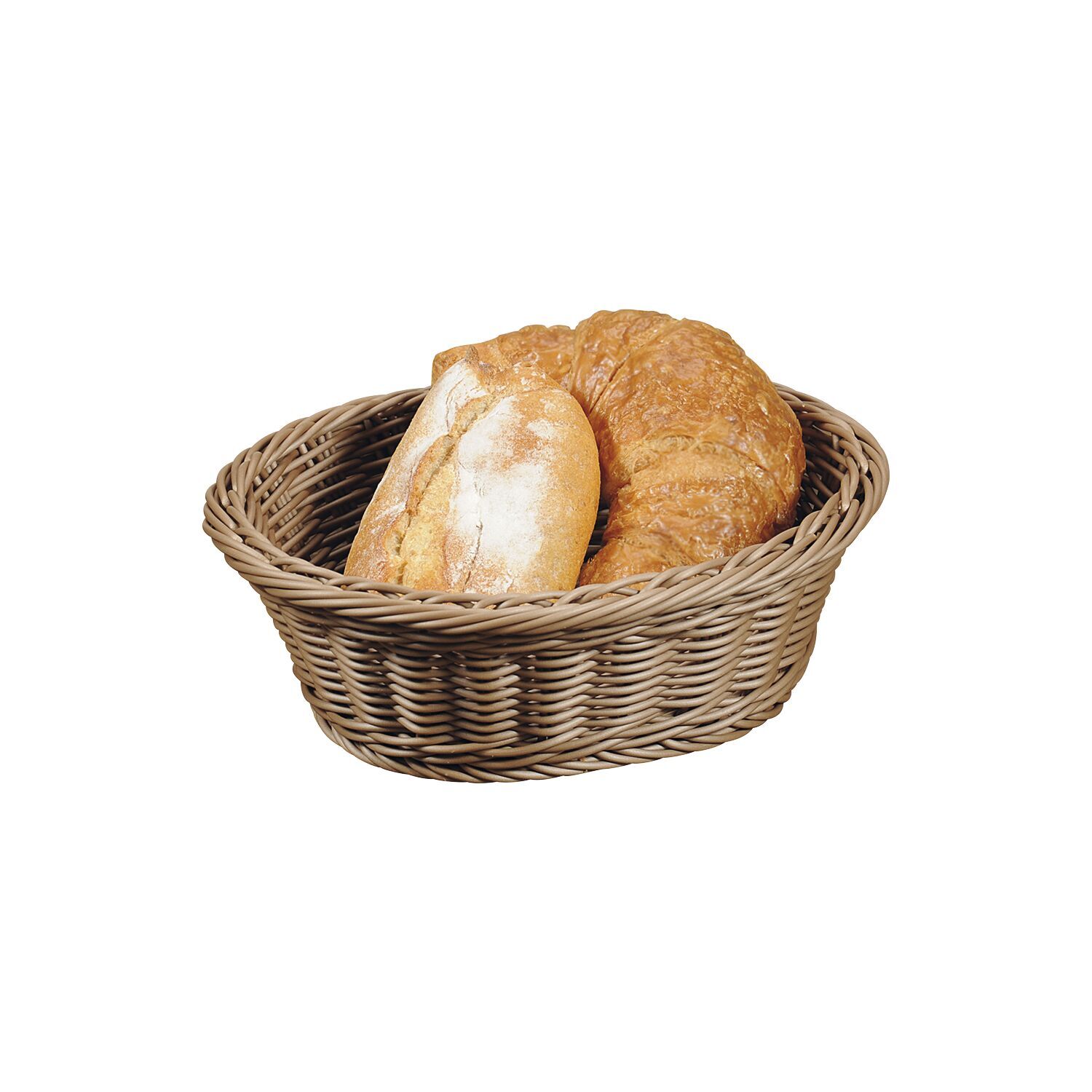 KESPER Brot-/Obstkorb oval, Höhe: 85 mm, Länge: 250 mm, Breite: 205 mm