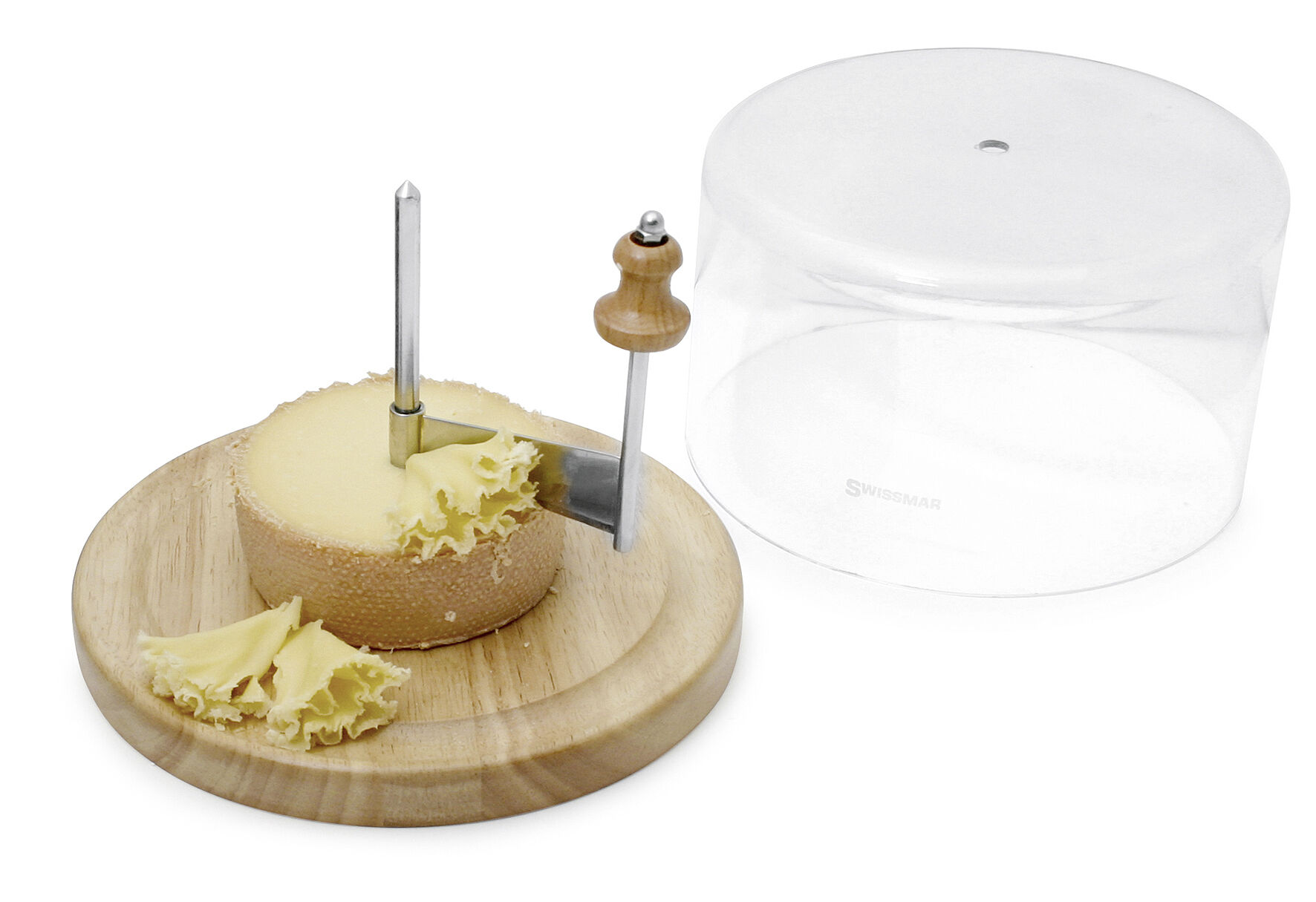 SWISSMAR KÄSEHOBEL GIROUETTE, EDELSTAHL, KÄSE & SCHOKOLADENSCHABER