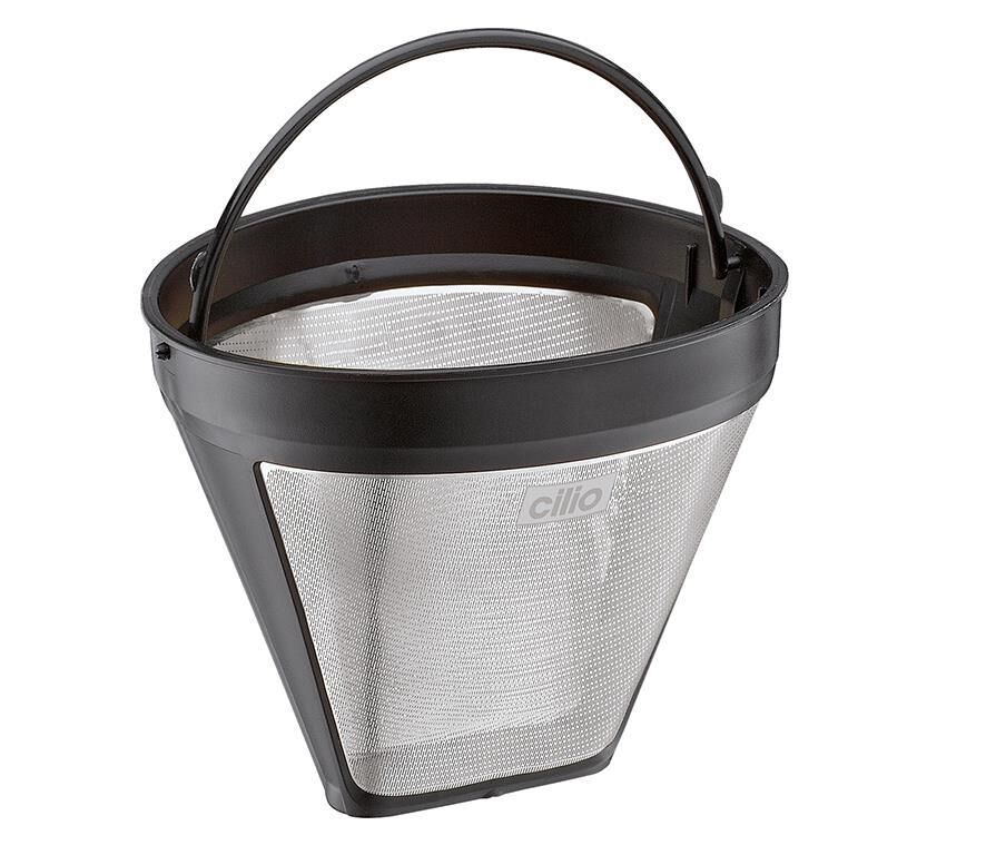 CILIO Kaffeedauerfilter Edelstahl Größe 4