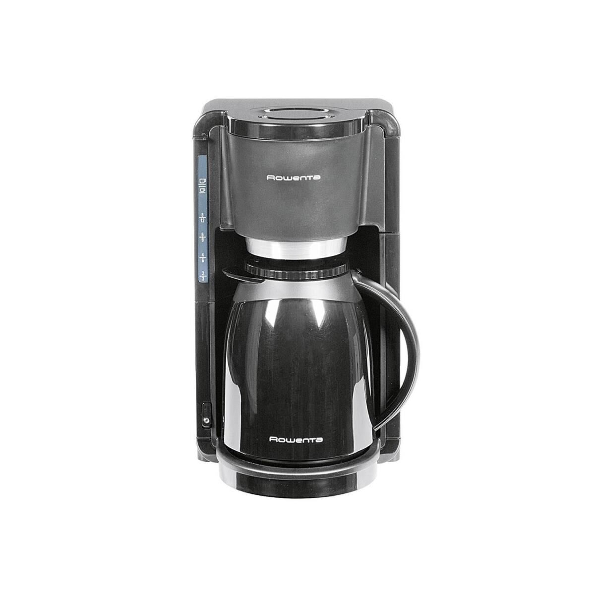 ROWENTA Kaffeemaschine CT 3808 Isolierkanne 8 - 12 Tassen 1,25 Liter 850 Watt schwarz