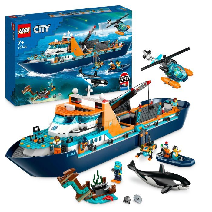 LEGO LEGO® City 60368 Arktis-Forschungsschiff 60368