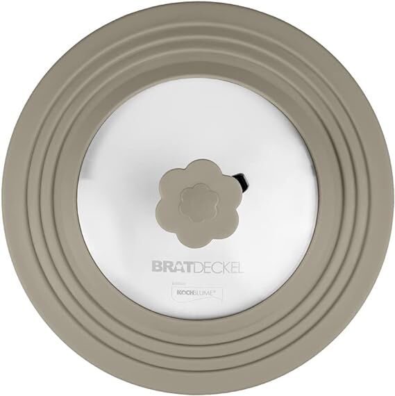 Kochblume Bratdeckel L taupe