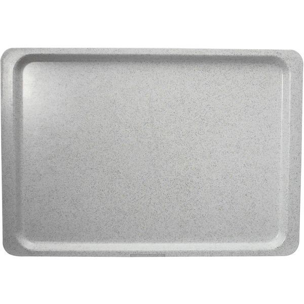ROLTEX Tablett Glasfaser-Polyester, gesprenkelt, Länge: 530 mm, Breite: 370 mm