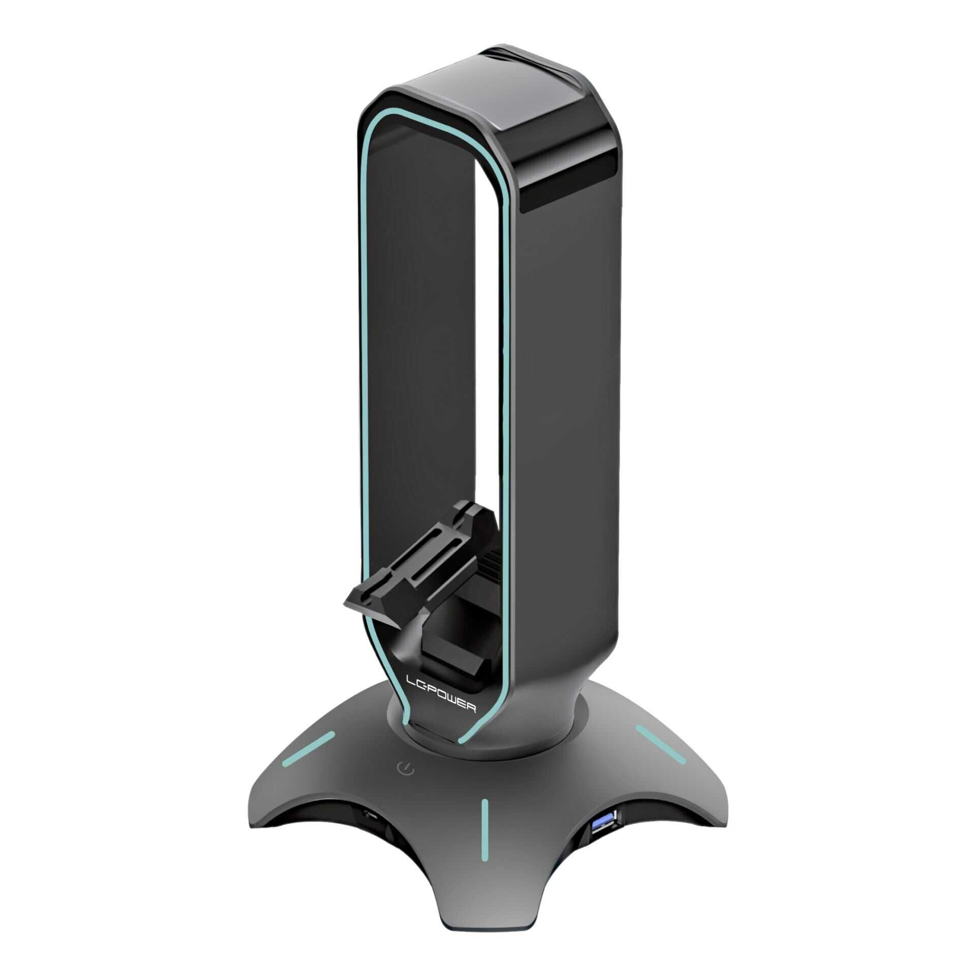 LC Power LC-HUB-HEAD-BUNGEE - Hub - 2 x SuperSpeed USB 3.0 - Desktop