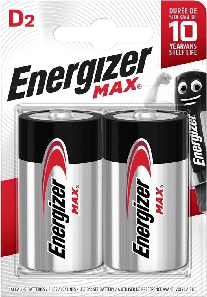 Energizer LR20 Max Power Seal Mono 2-er Blister