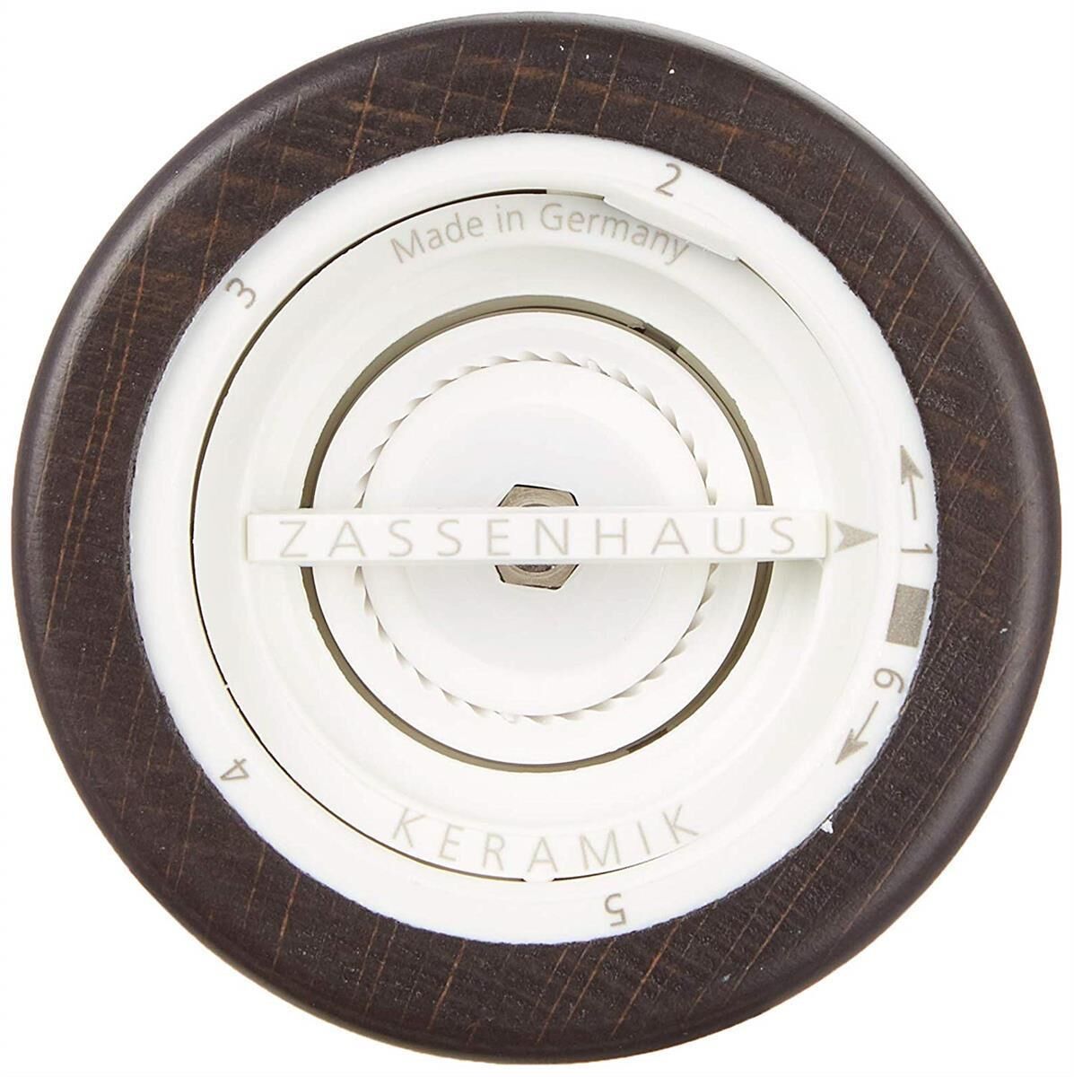 Zassenhaus Salzmühle "Berlin" 18 cm, Buche dunkel