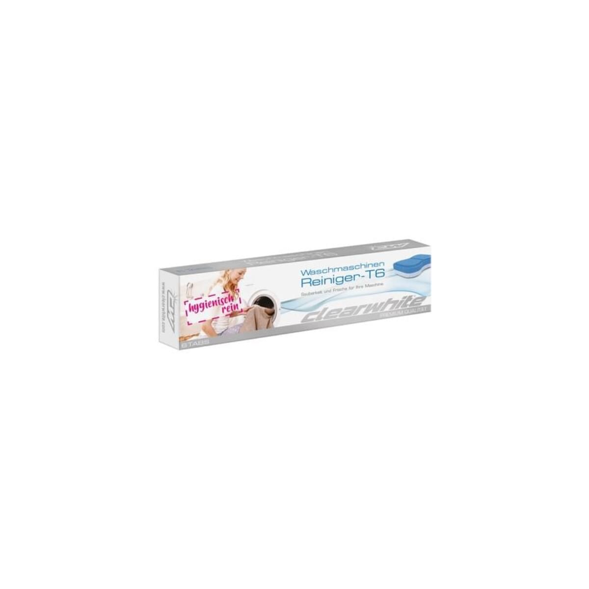 ClearWhite Waschmaschinen Reiniger T6 6 Stk pro Packung